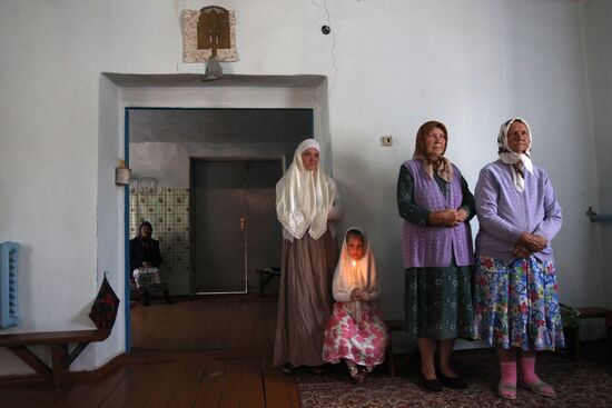 Празднование религиозного праздника Святая Троица