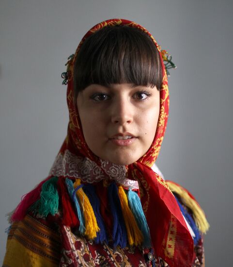 Празднование религиозного праздника Святая Троица