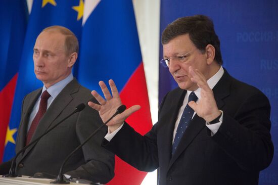 Совместная пресс-конференция участников саммита "Россия – ЕС"