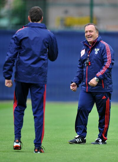 Футбол. ЕВРО - 2012. Тренировка сборной России