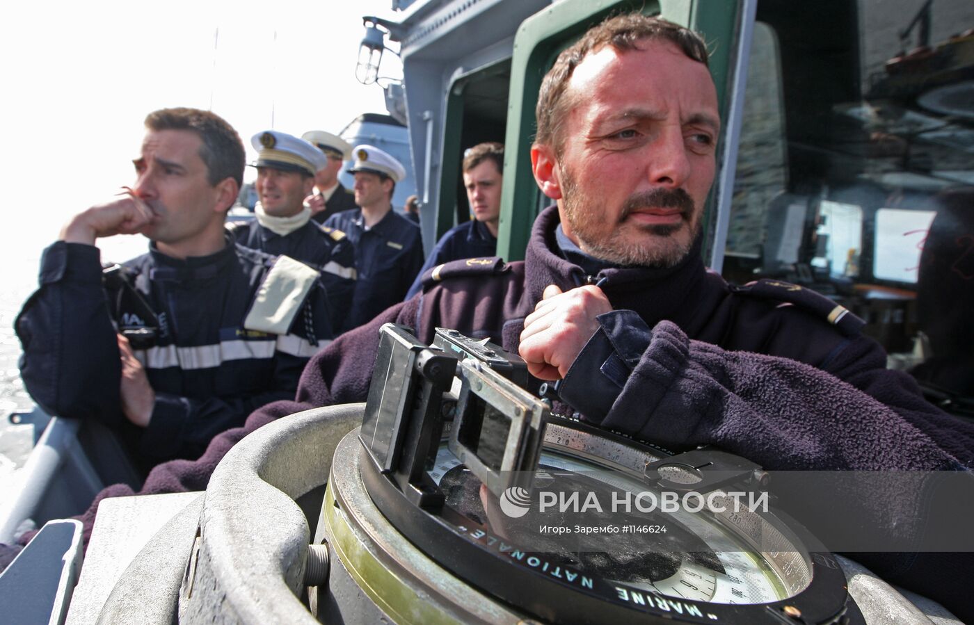 Российско-французские военно-морские учения в Балтийском море