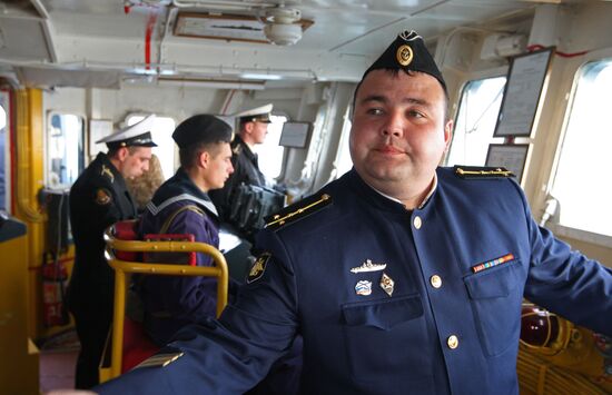Российско-французские военно-морские учения в Балтийском море