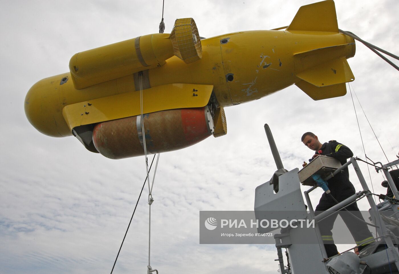 Российско-французские военно-морские учения в Балтийском море
