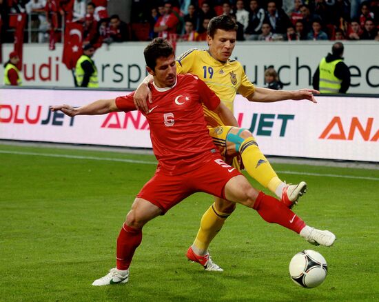 Футбол. Товарищеский матч сборных Украины и Турции