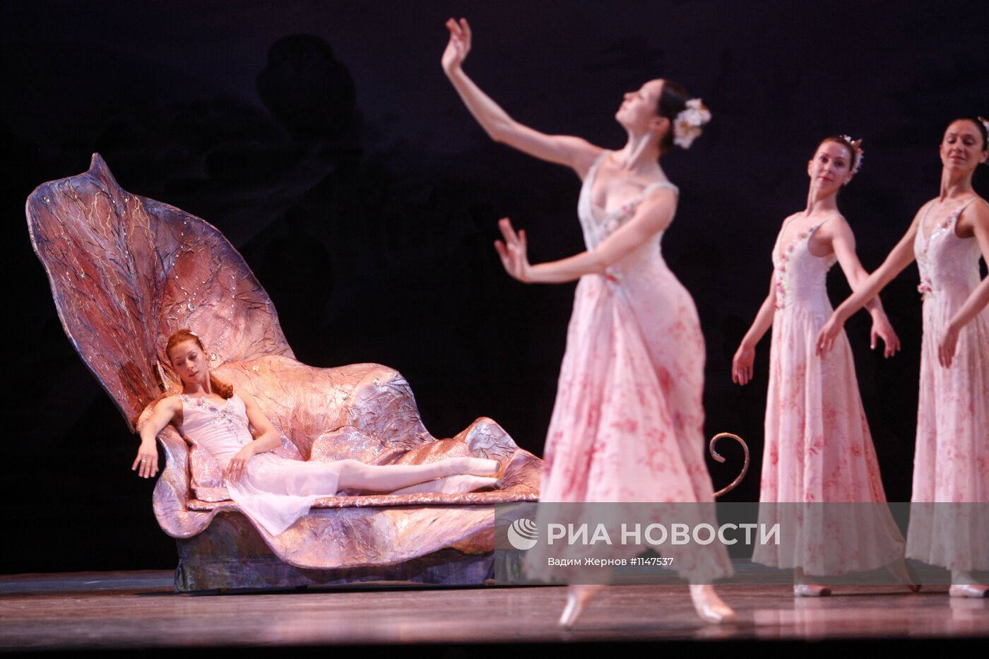 Генеральный прогон балета "Сон в летнюю ночь"