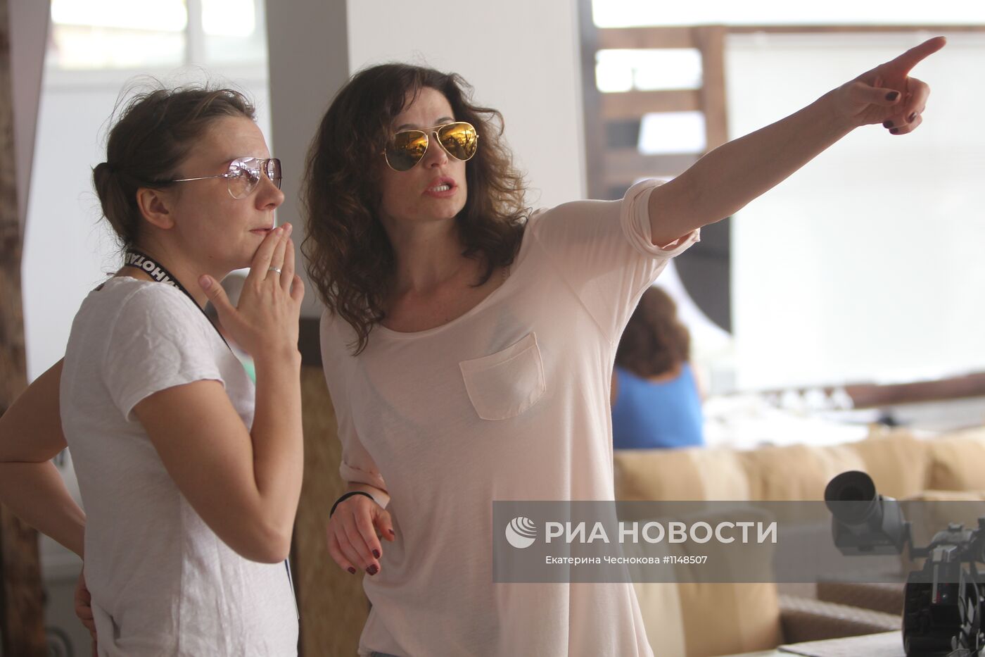 Оксана Фандера снимает короткометражку в Сочи