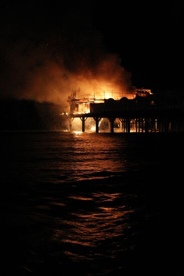 Пожар в ночном клубе "ПлотForma" в Сочи