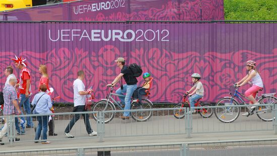 Футбол.Церемония открытия ЕВРО - 2012
