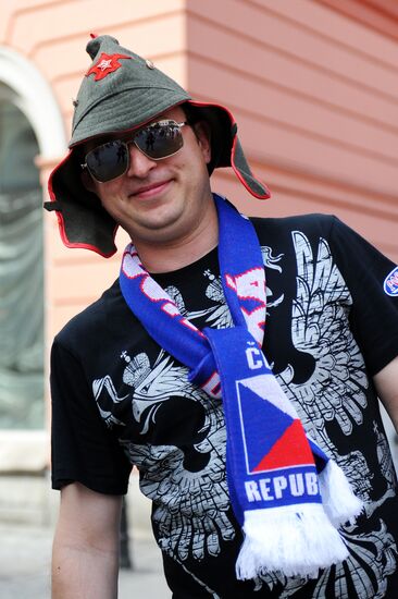 Футбол. ЕВРО - 2012. Матч сборных России и Чехии