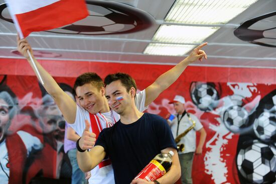 Футбол. ЕВРО - 2012. Матч сборных России и Чехии