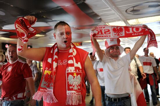 Футбол. ЕВРО - 2012. Матч сборных России и Чехии