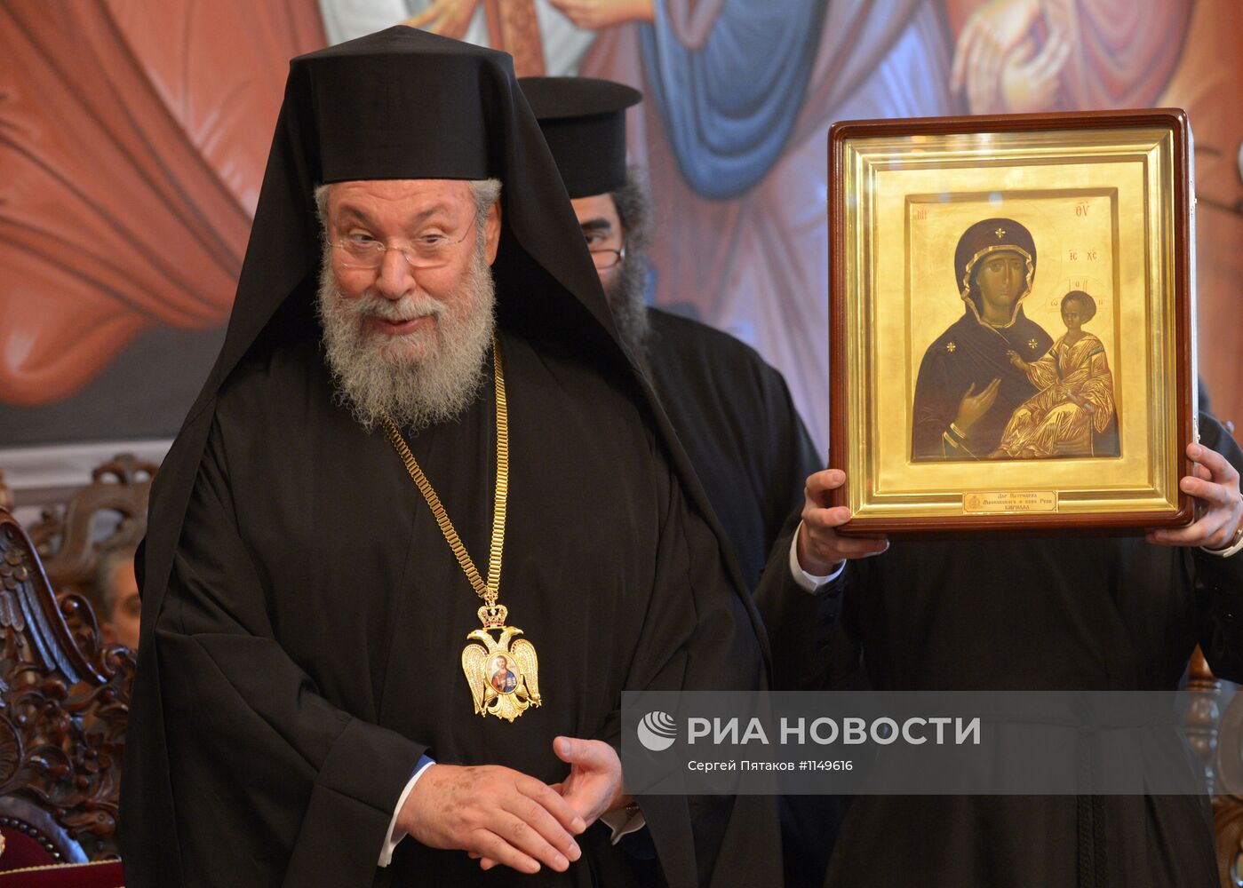 Патриарх Кирилл прибыл с официальным визитом на Кипр