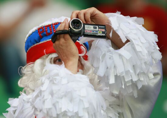 Футбол. ЕВРО - 2012. Матч сборных России и Чехии