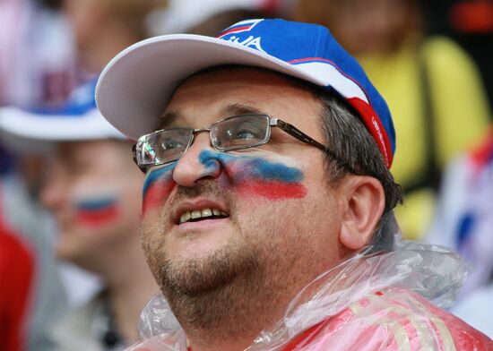 Футбол. ЕВРО - 2012. Матч сборных России и Чехии