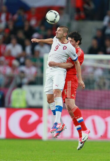 Футбол. ЕВРО - 2012. Матч сборных России и Чехии