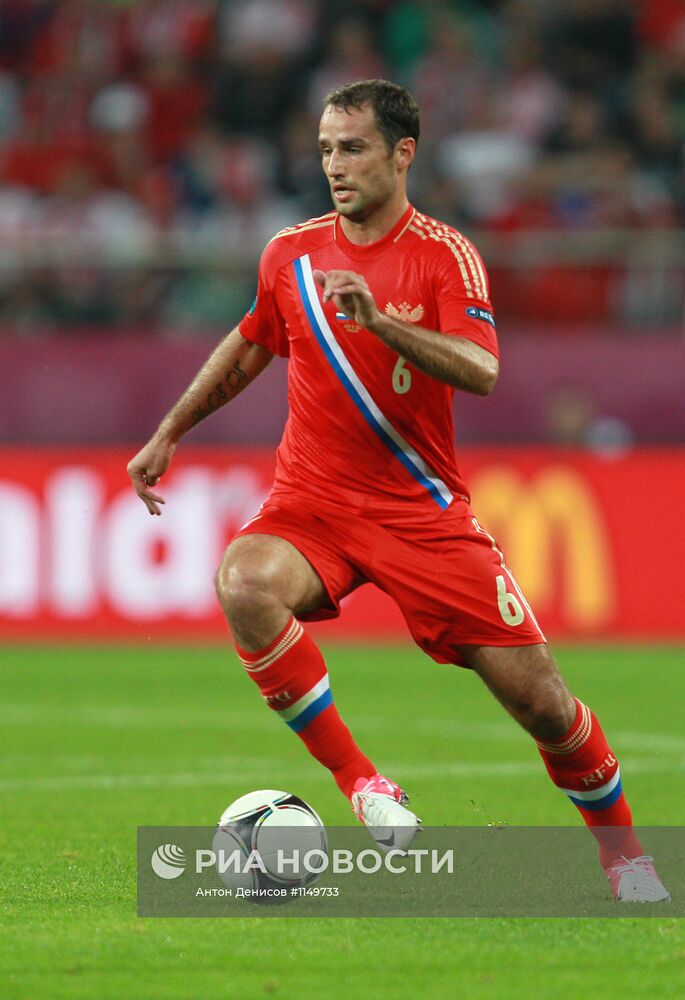 Футбол. ЕВРО - 2012. Матч сборных России и Чехии