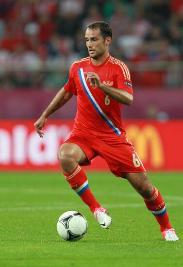 Футбол. ЕВРО - 2012. Матч сборных России и Чехии