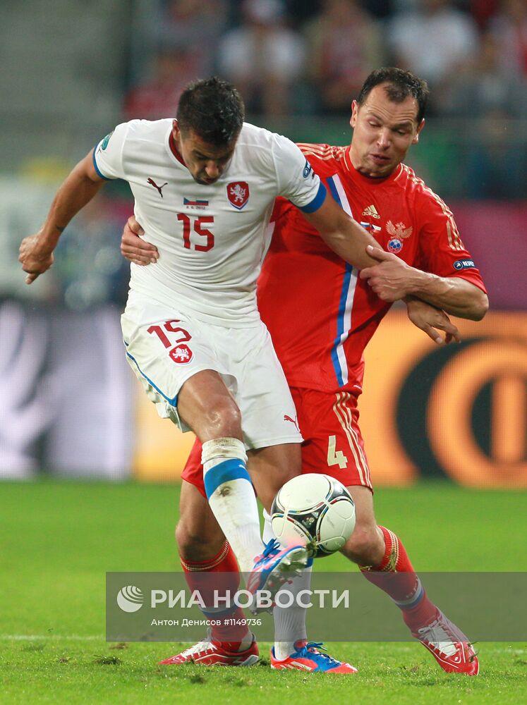 Футбол. ЕВРО - 2012. Матч сборных России и Чехии