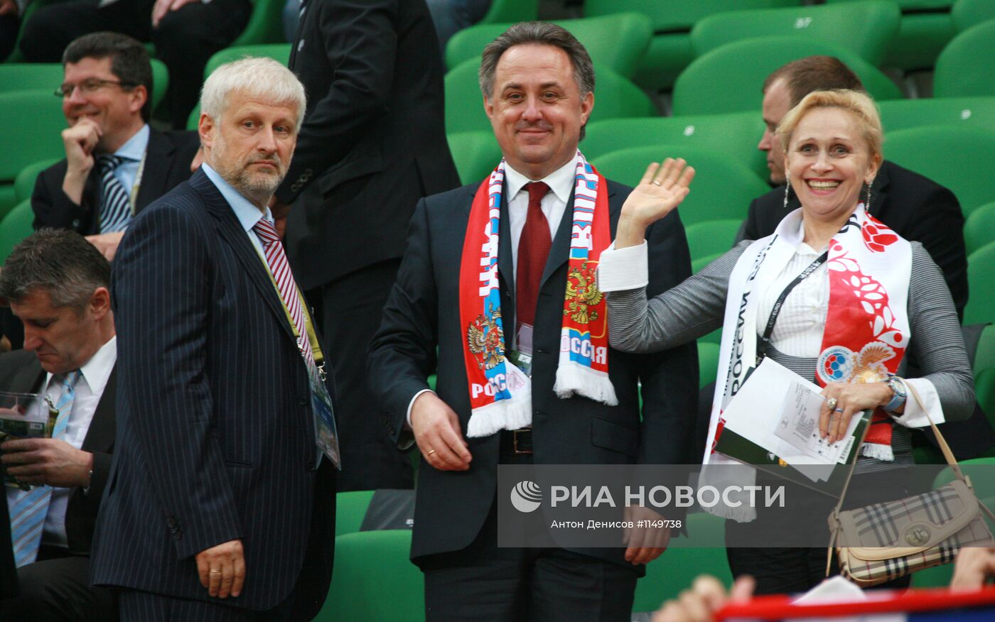 Футбол. ЕВРО - 2012. Матч сборных России и Чехии