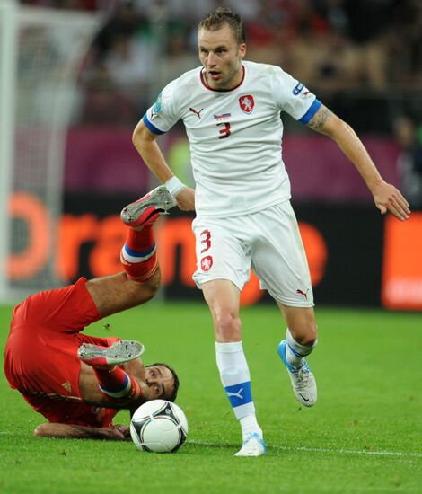 Футбол. ЕВРО - 2012. Матч сборных России и Чехии