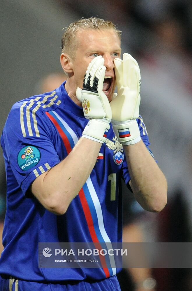 Футбол. ЕВРО - 2012. Матч сборных России и Чехии