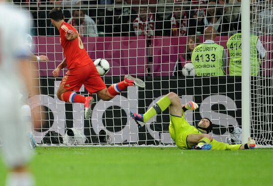 Футбол. ЕВРО - 2012. Матч сборных России и Чехии