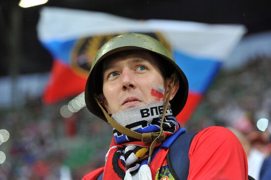 Футбол. ЕВРО - 2012. Матч сборных России и Чехии