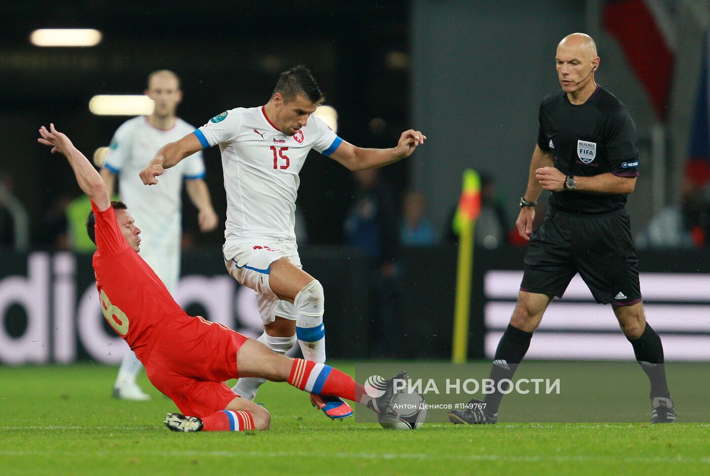 Футбол. ЕВРО - 2012. Матч сборных России и Чехии