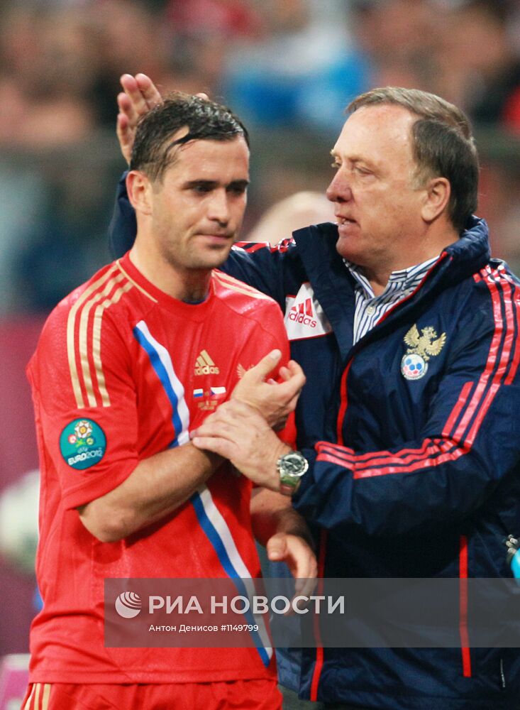 Футбол. ЕВРО - 2012. Матч сборных России и Чехии