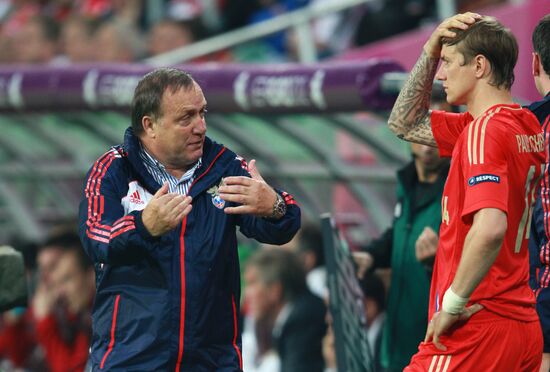 Футбол. ЕВРО - 2012. Матч сборных России и Чехии