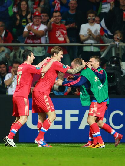 Футбол. ЕВРО - 2012. Матч сборных России и Чехии