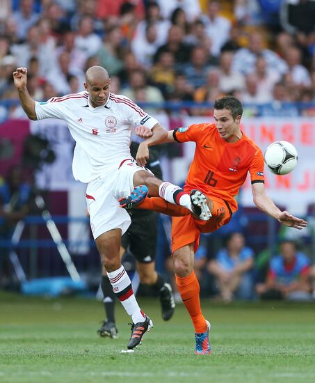 Футбол. ЕВРО - 2012. Матч сборных Нидерландов и Дании