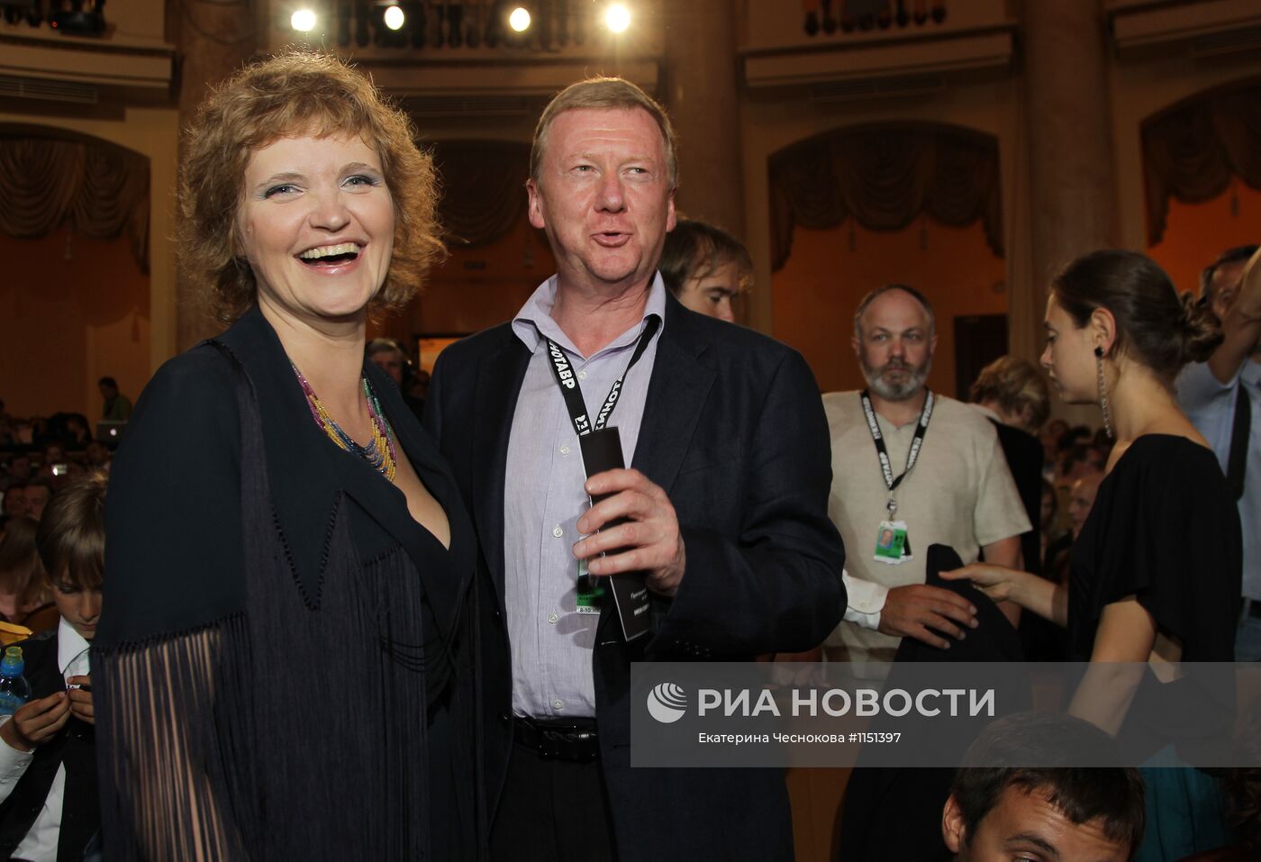 Церемония награждения лауреатов кинофестиваля "Кинотавр"