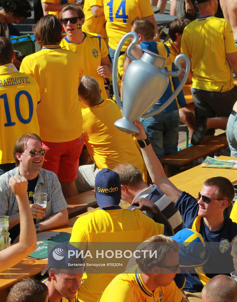 Футбол. ЕВРО - 2012. Болельщики на Украине