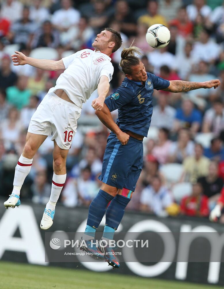Футбол. ЕВРО - 2012. Матч сборных Франции и Англии