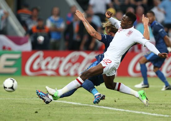 Футбол. ЕВРО - 2012. Матч сборных Франции и Англии