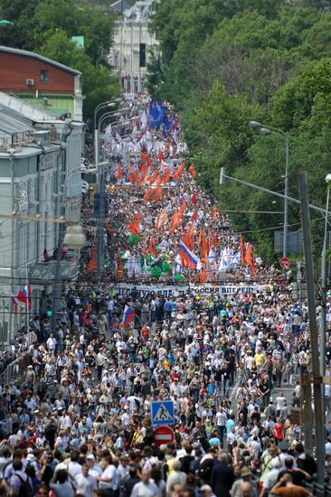 Акция оппозиции "Марш миллионов"
