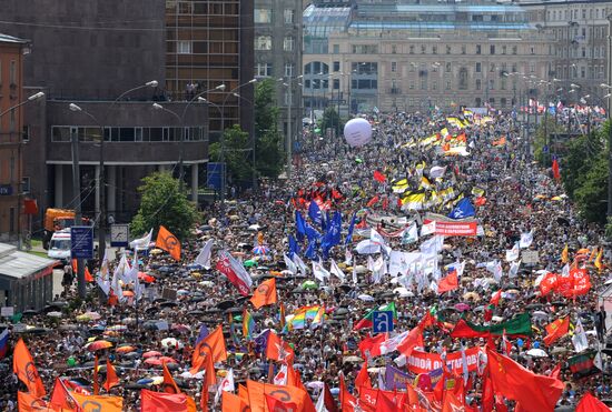 Акция оппозиции "Марш миллионов"