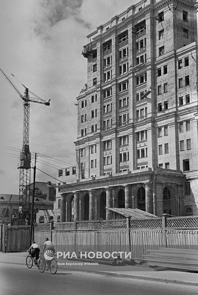 Реконструкция главного здания МВТУ