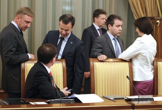 Заседание правительства РФ 14 июня 2012 г.