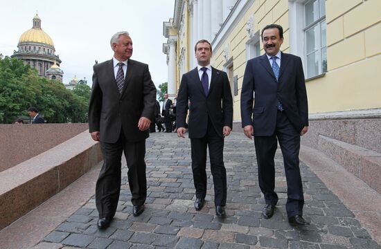 Рабочая поездка Д.Медведева в СЗФО