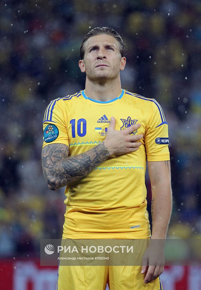 Футбол. ЕВРО - 2012. Матч сборных Украины и Франции