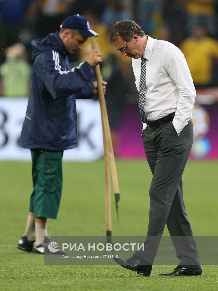 Футбол. ЕВРО - 2012. Матч сборных Украины и Франции