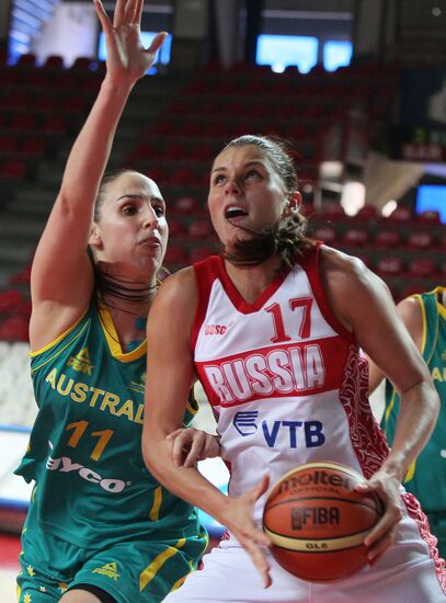 Баскетбол. Товарищеский матч сборных России и Австралии