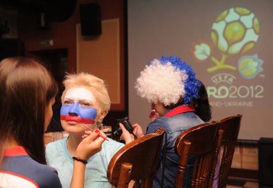 Трансляция матча ЕВРО - 2012 между сборными Греции и России