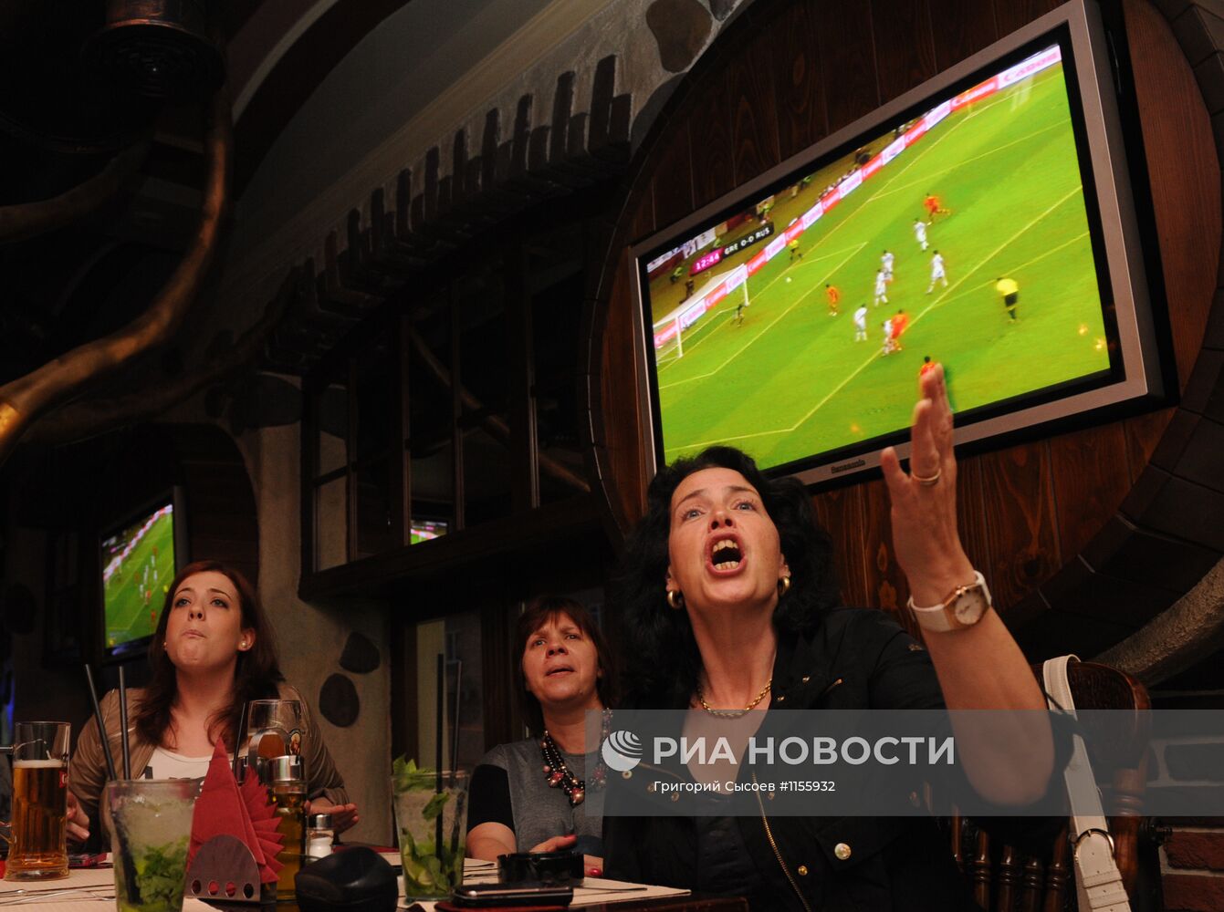 Трансляция матча ЕВРО - 2012 между сборными Греции и России