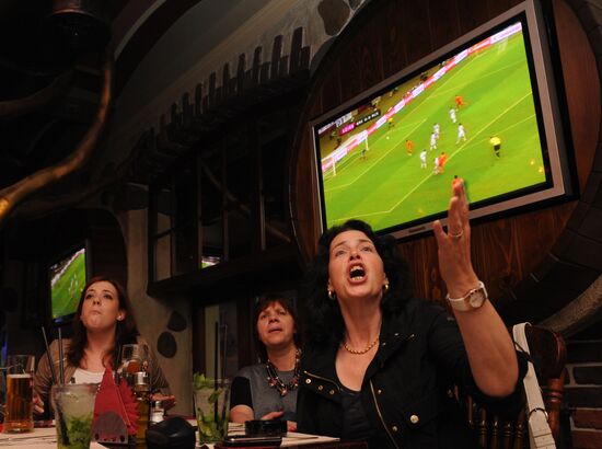 Трансляция матча ЕВРО - 2012 между сборными Греции и России