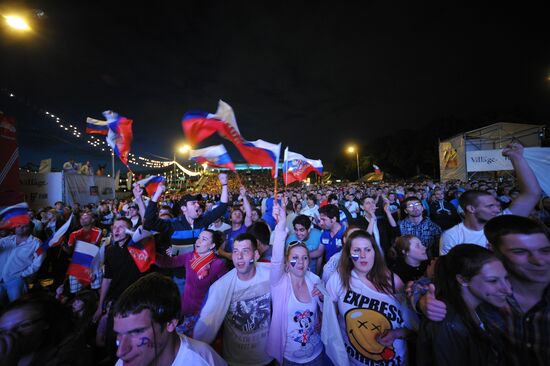 Трансляция матча ЕВРО - 2012 между сборными Греции и России