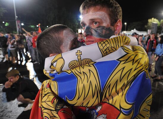 Трансляция матча ЕВРО - 2012 между сборными Греции и России