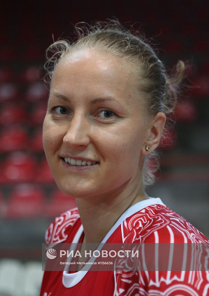 Игрок сборной России по баскетболу Мария Черепанова